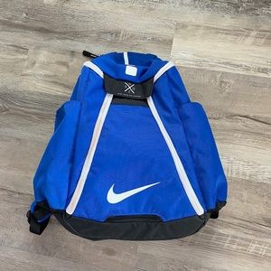 Nike - Blue Elite Guard Zip System Max Air Team 2.0 Basketball Backpack